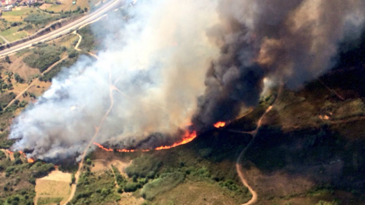 fuego en verin