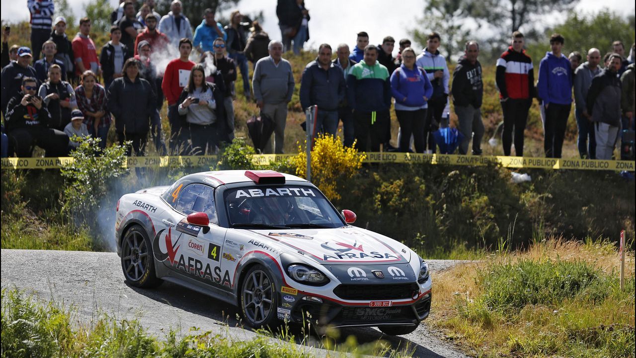 RALI DE OURENSE 2019.En el primer tramo de Esgos hubo numeroso público
