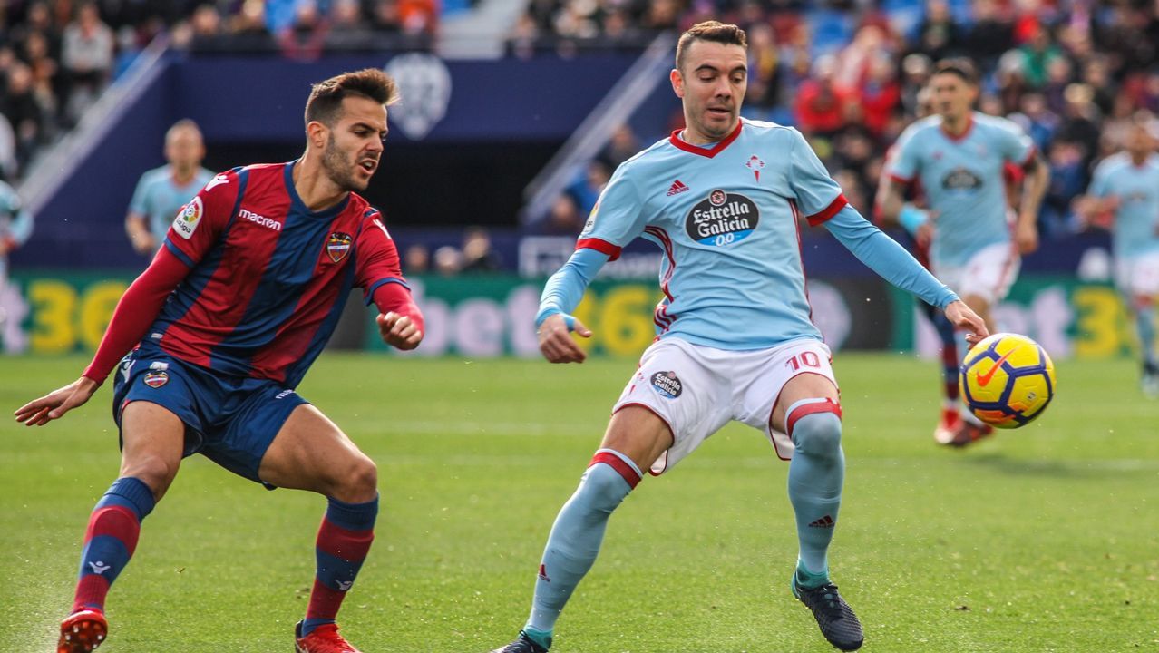 263 - Levante-Celta (0-1) de Primera el 14 de enero del 2018