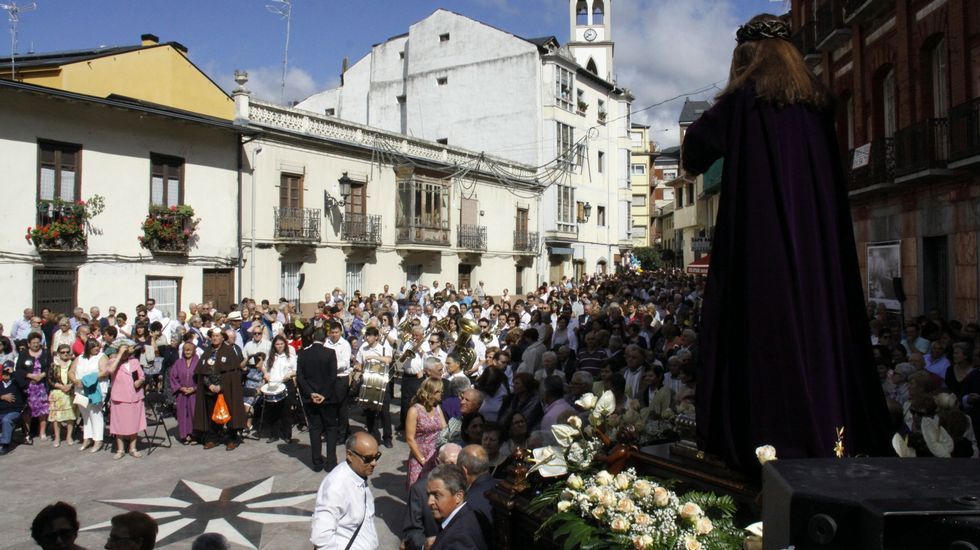 Cristo.O Barco de Valdeorras celebra el día grande de las Festas do Cristo