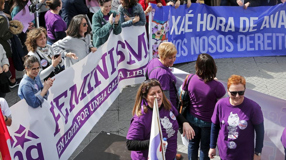 Concentración del 8M. Día de la Mujer