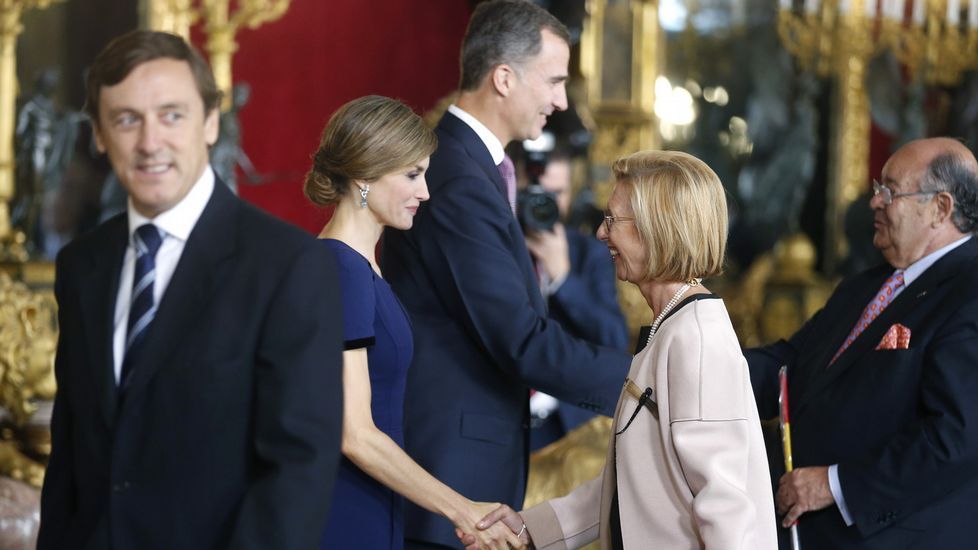 Enrique Álvarez Sostres, de Foro Asturias, y Rosa Díez, de UPyD.