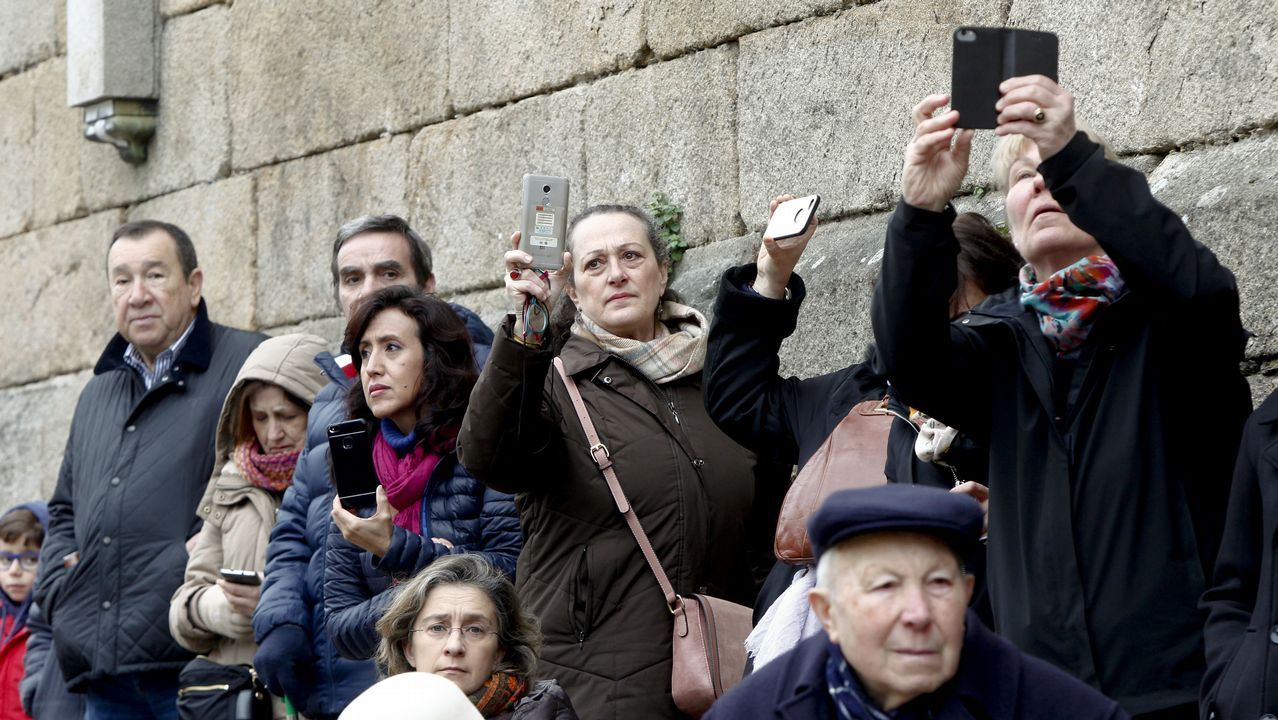 Procesión del Santo Encuentro en Santiago