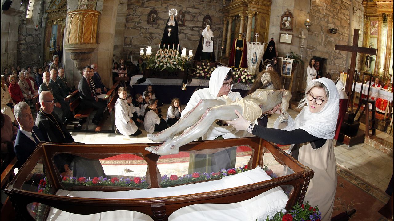 Viernes Santo en la comarca del Barbanza 2019
