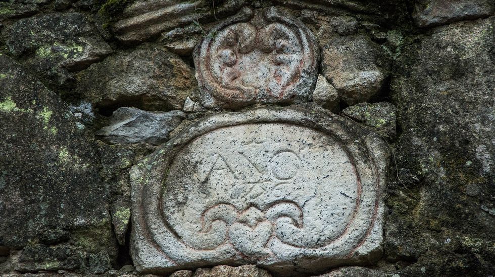 Una inscripción indica que la bodega de la Casa da Fonte fue construida en el año 1756
