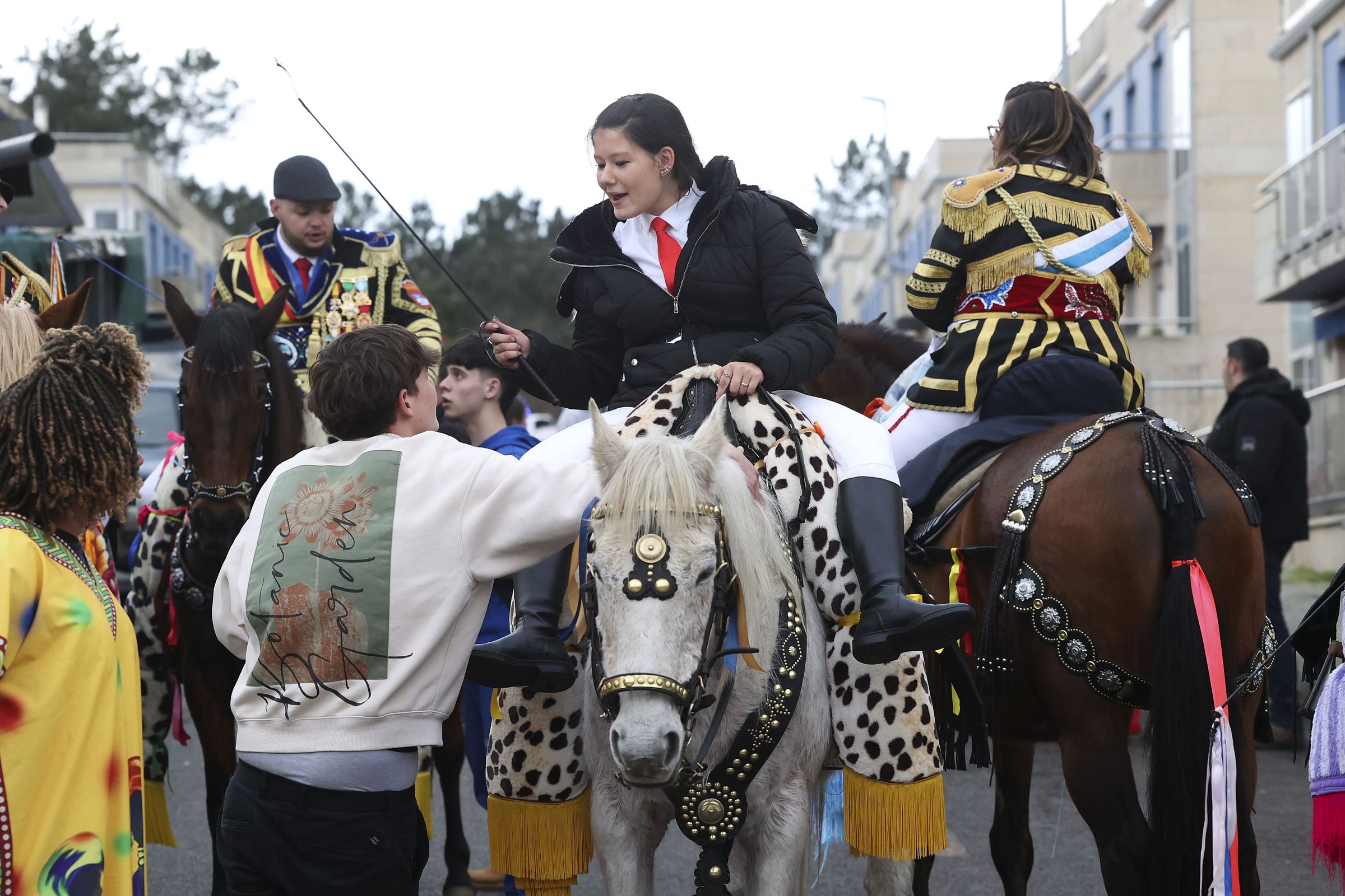 Unha xenerala do Ulla nun descanso do entroido de Luci. 15/02/2025