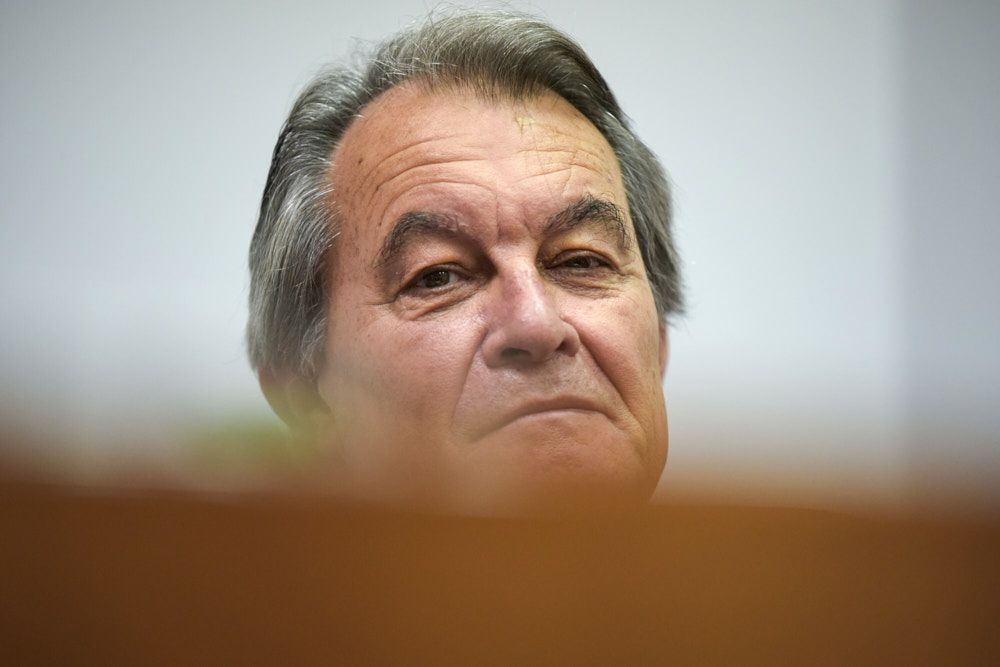 Artus Mas, expresidente da Generalitat de Catalua nunha conferencia en Marn. 04/2025