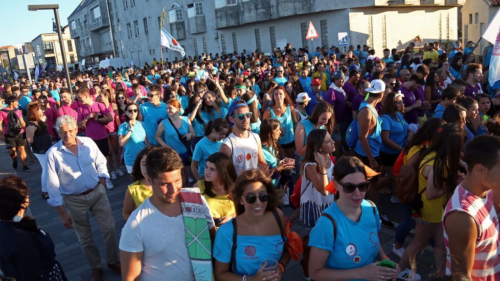 Desfile de peñas da Festa da Dorna 2016