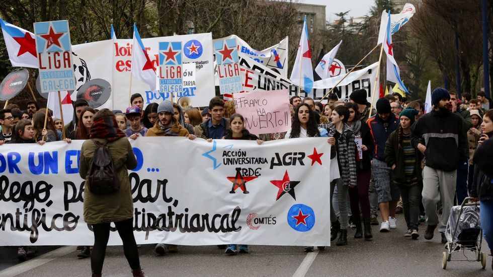 Manifestación en Vigo
