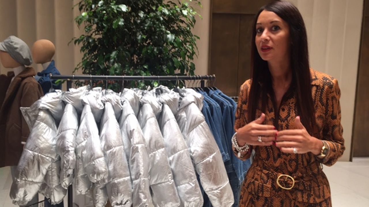 Prendas de la colección exclusiva para la reapertura de la tienda de Milán
