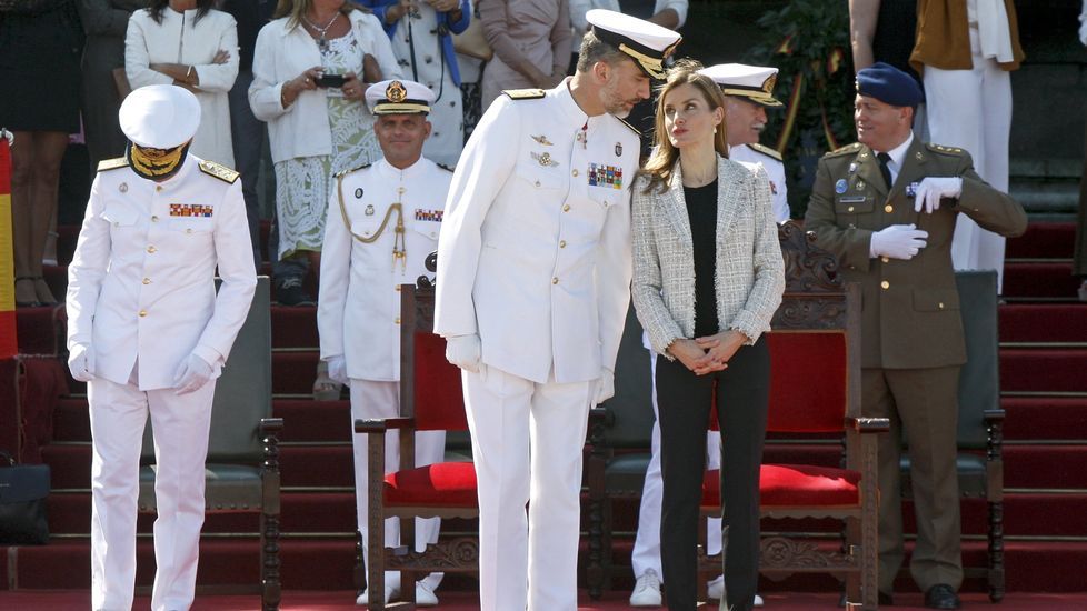 Felipe VI en Marín