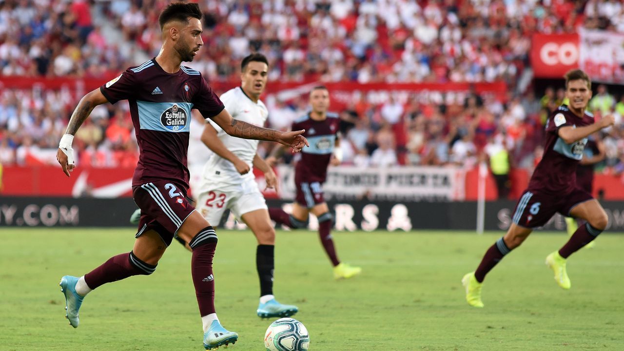 Sevilla-Celta en el Sánchez Pizjuán el 30 de agosto del 2019, tercer jornada (1/19)