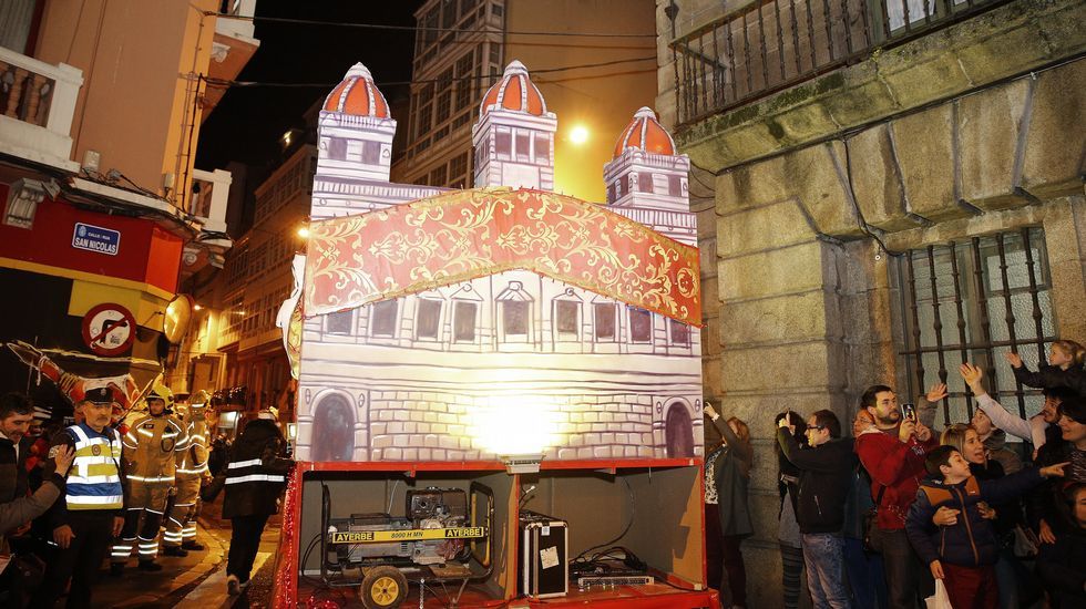 Cabalgata de los Reyes Magos en A Coruña