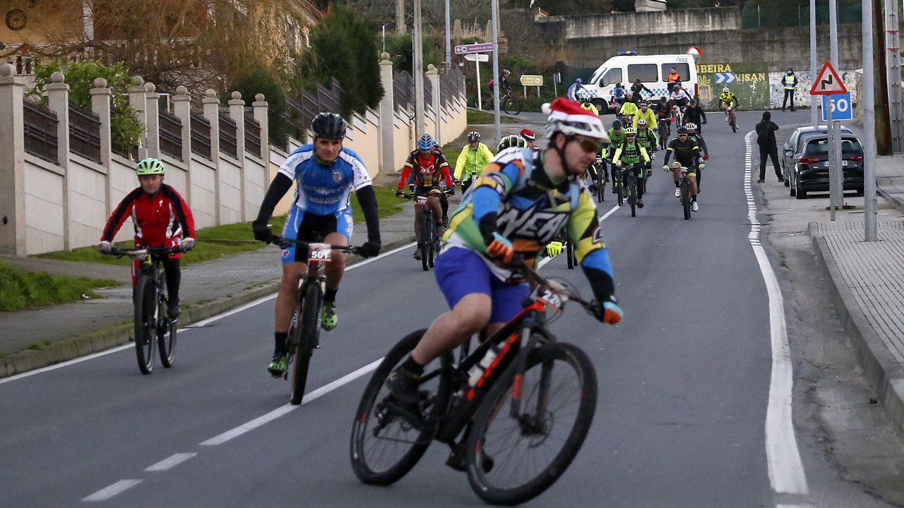 Ruta BTT de Nadal en Ribeira