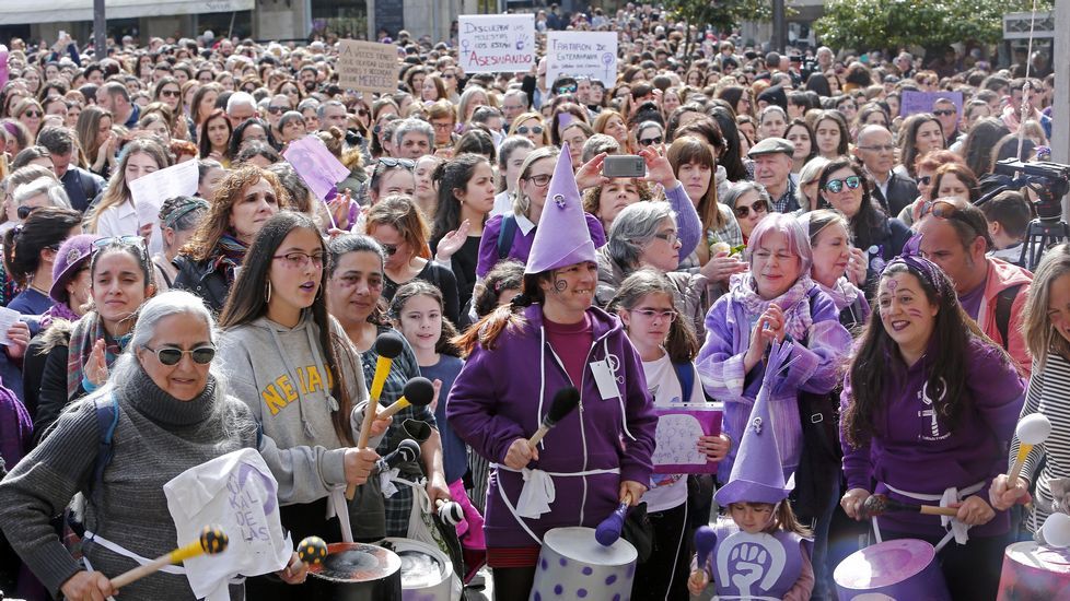 Condentración del 8M. Día de la Mujer