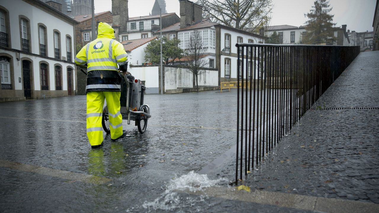 .Lluvia en Santiago