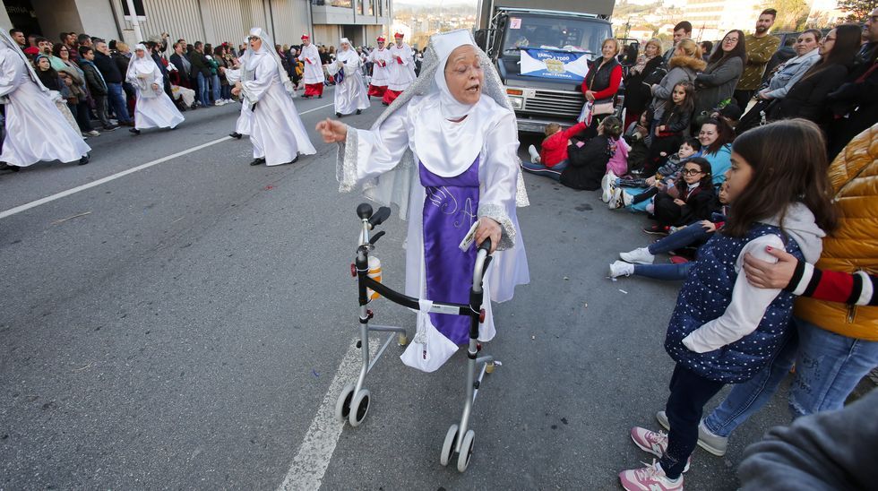 Desfile de Carnaval en Pontevedra