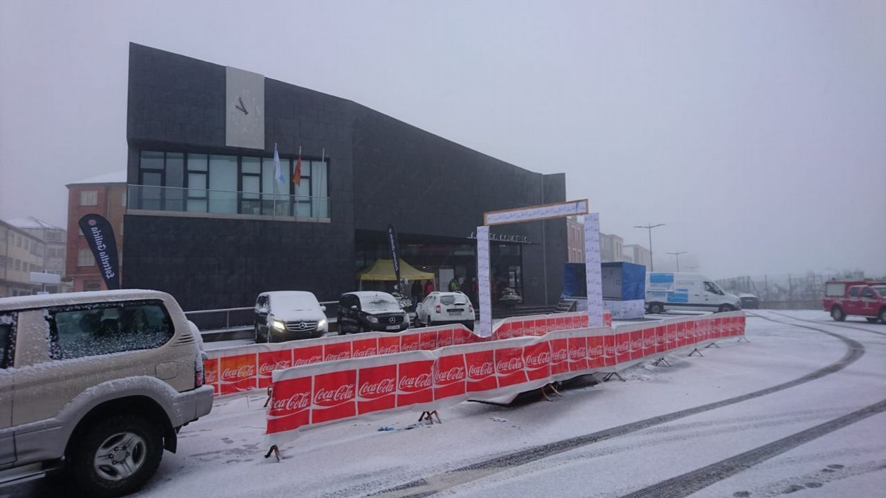 Nieve en A Fonsagrada