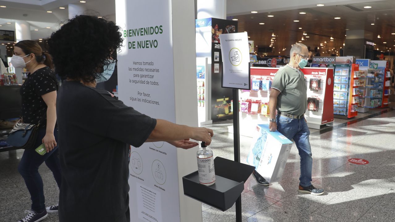El Corte Inglés, en Santiago