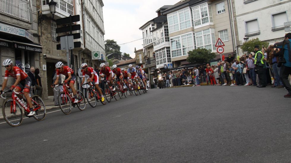 La Vuelta a su paso por A Pobra de Trives