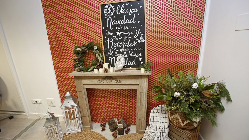 Decoración navideña en la Diputación de Pontevedra