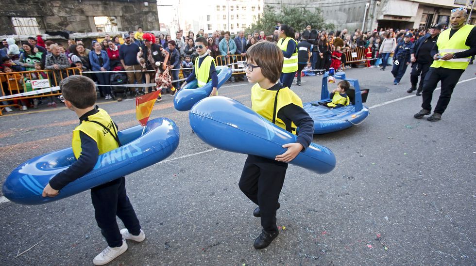 Desfile de Carnaval en Pontevedra