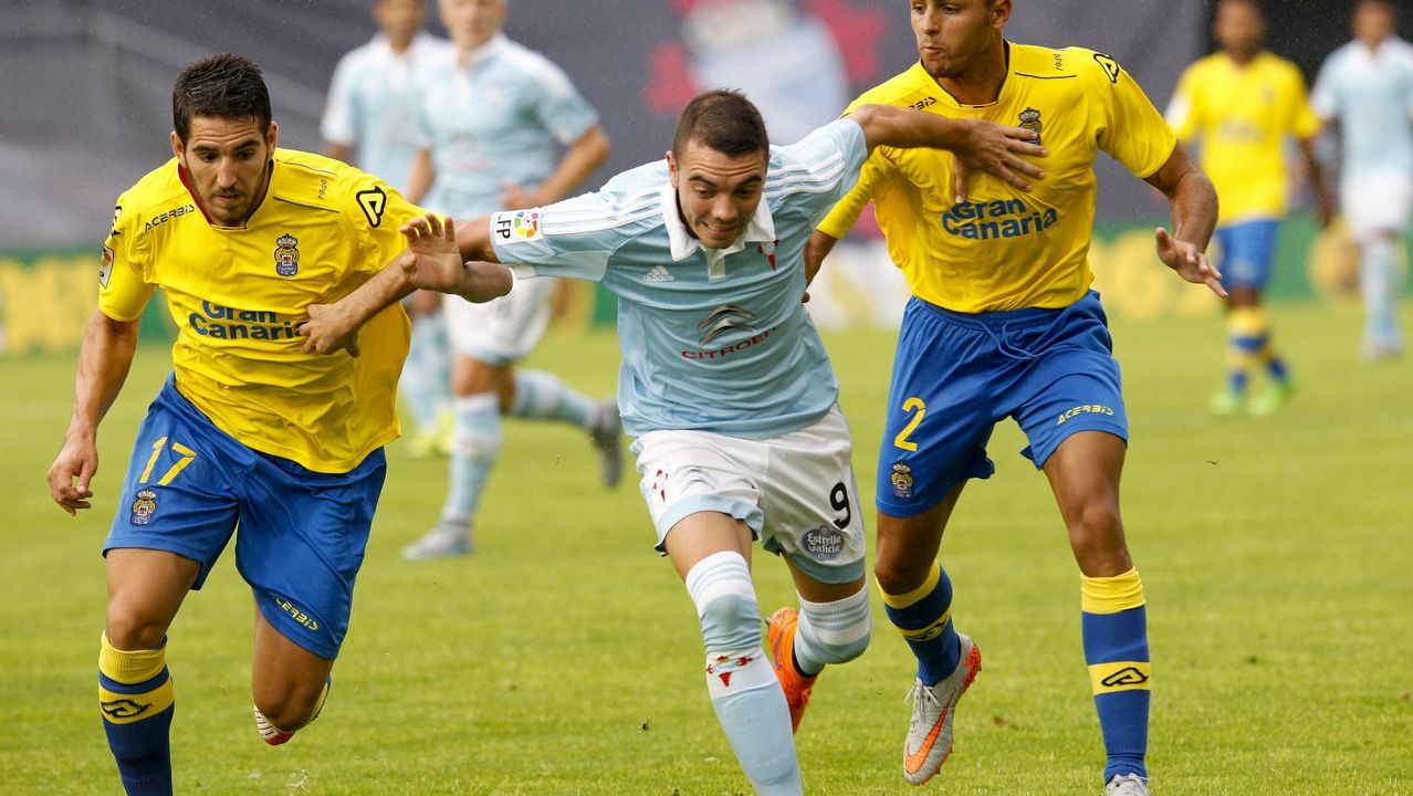 156 - Celta-Las Palmas (3-3) de Primera el 13 de septiembre del 2015