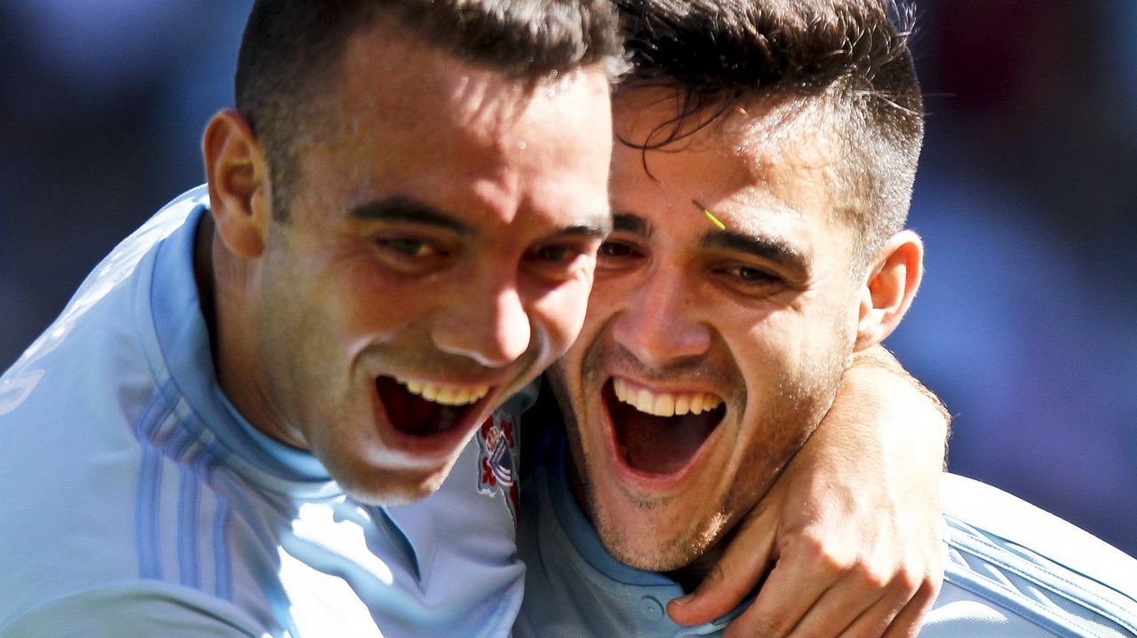 Celta-Valladolid (3-3) el 22 de septiembre del 2018. Doblete de Aspas