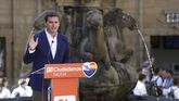 Albert Rivera, en Santiago