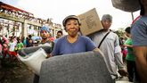 INDITEX. La multinacional presta apoyo a las unidades de emergencia en la República Democrática del Congo y la República Centroafricana, y en zonas castigadas por desastres humanitarios, como Filipinas, en la imagen.
