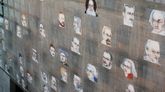Muro de los inventores, en la sede coruñesa del Museo Nacional de Ciencia y Tecnología (Muncyt), donde se rinde homenaje a un centenar de españoles distinguidos por su trabajo en la innovación