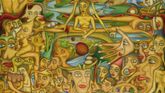Un fragmento de «Mundo oculto», obra de Aurelio Suárez