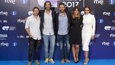De izquierda a derecha: Manuel Martos, Jose Perez- Orive, Roberto Leal, Noemi Galera y Mónica Naranjo