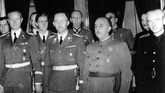 Franco junto a al jerarca nazi Heinrich Himmler
