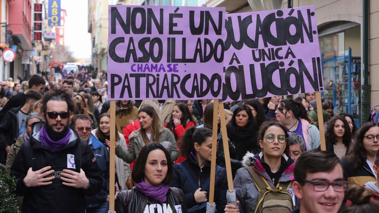 Manifestación en Ferrol