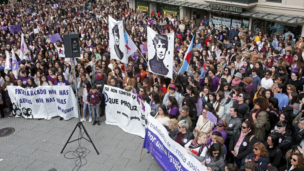 Concentración del 8M. Día de la Mujer