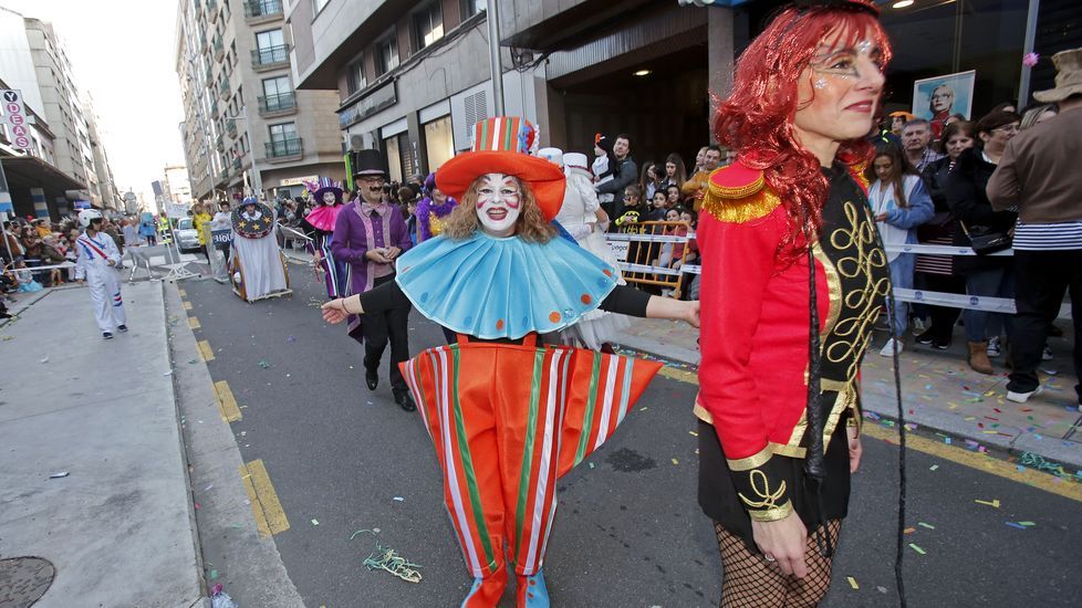 Desfile de Carnaval en Pontevedra