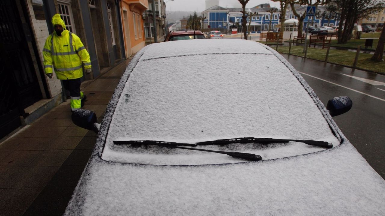 Nieve en As Pontes