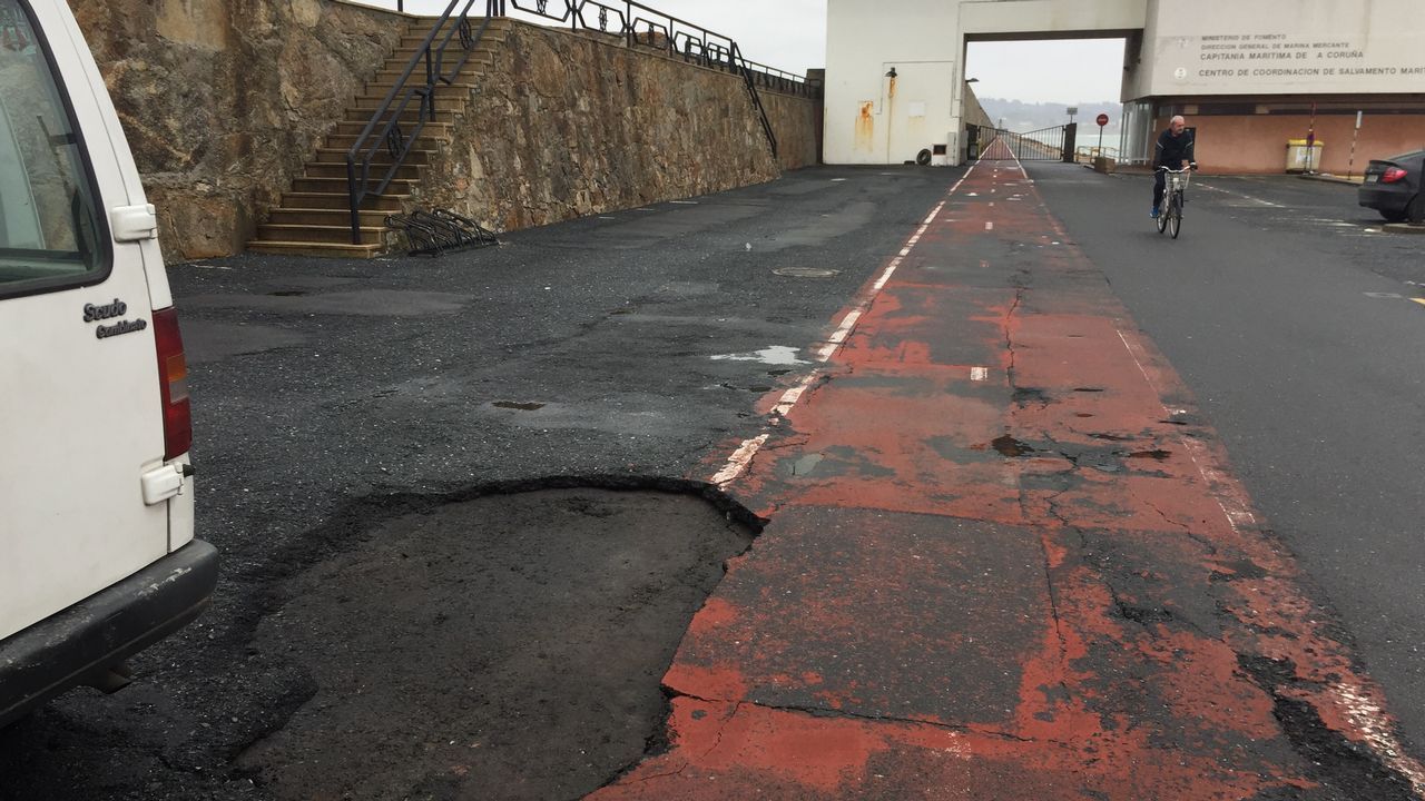 EFECTOS DE TEMPORAL EN A CORUÑA