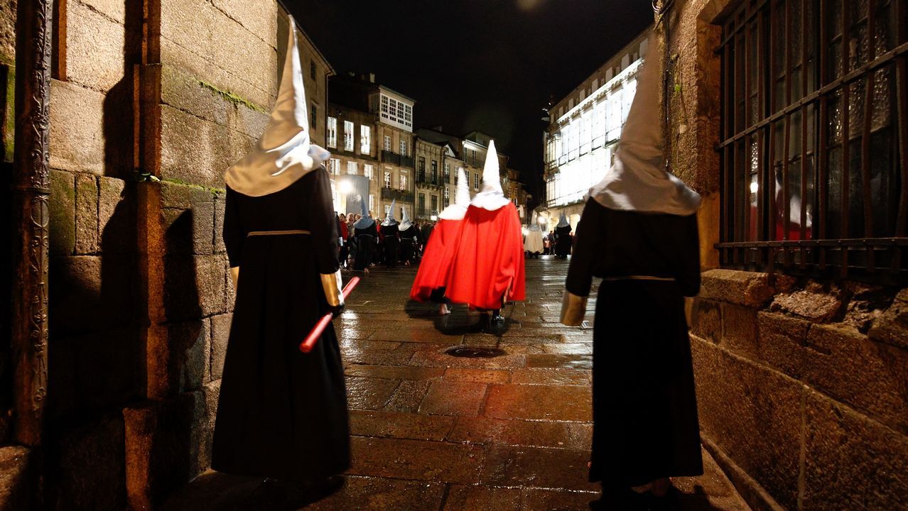 Procesión del Santo Encuentro en Santiago