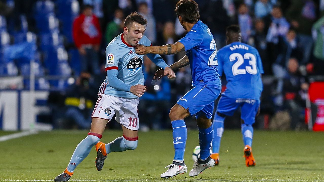 268 - Getafe-Celta (3-0) de Primera el 19 de febrero del 2018