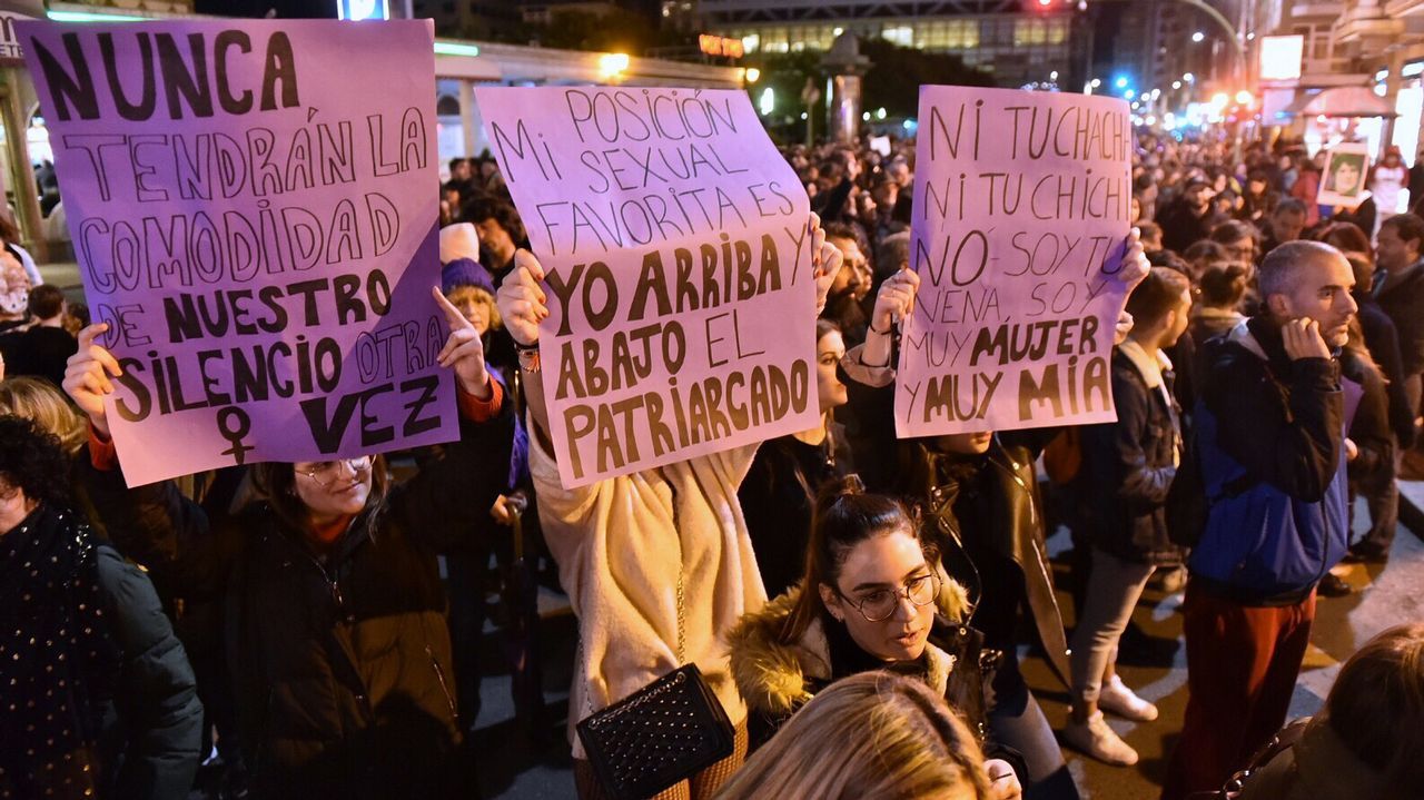 Manifestación central de A Coruña