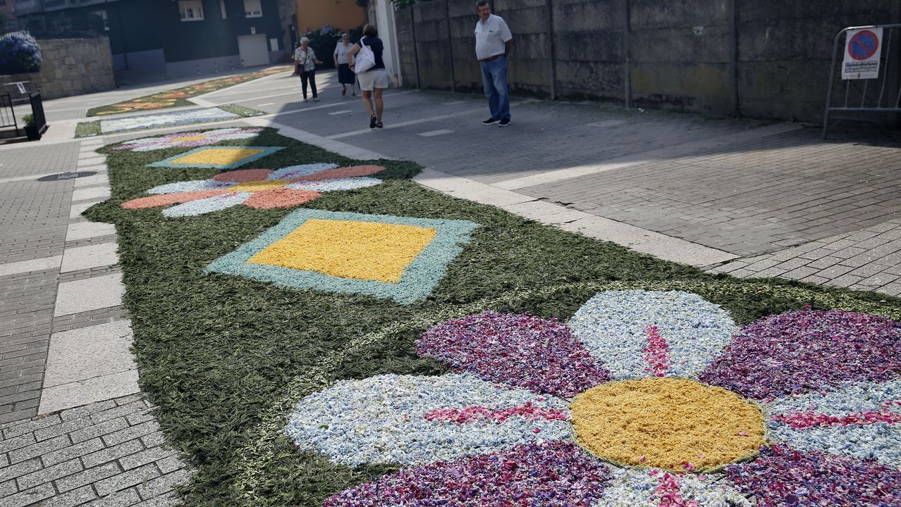 Las mejores alfombras del Corpus de Boiro