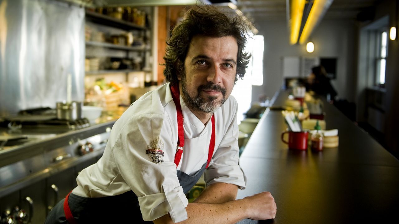 coruna.Gerardo Quintela jefe de cocina del restaurante Arallo