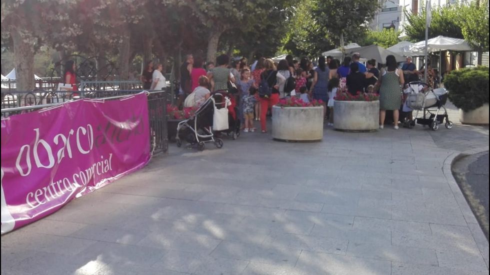 Cerca de 50 niños participaron en las pruebas para desfilar para el CCA de O Barco