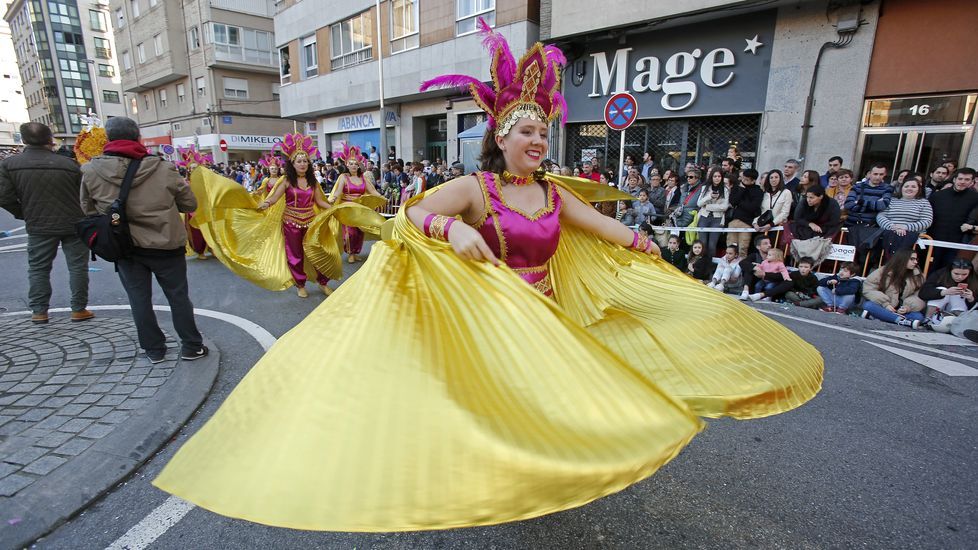 Desfile de Carnaval en Pontevedra