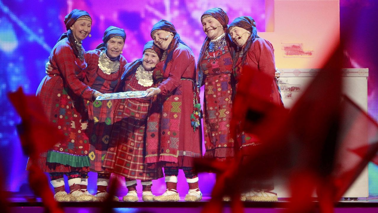 Esta fue la osada propuesta de Rusia en el año 2012. Ellas son Buranovskiye Babushki