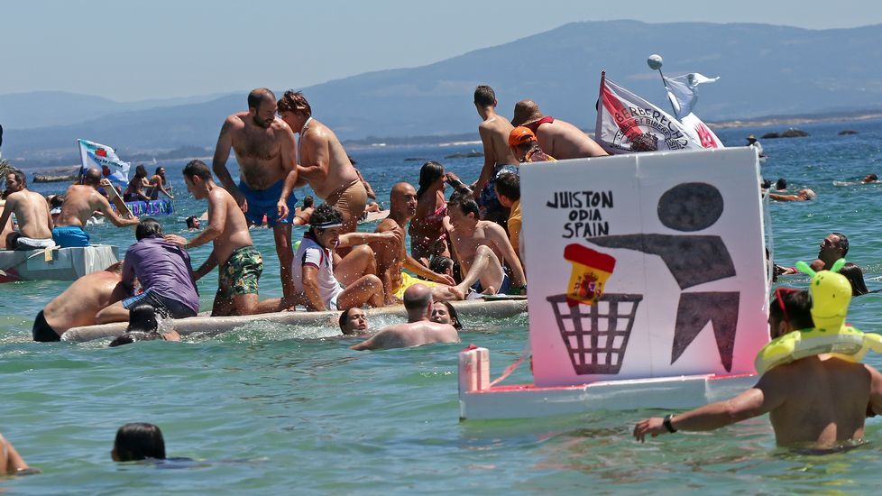 Festa da Dorna, Rejata en Coroso