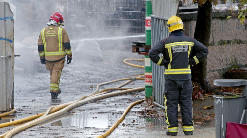 Incendio en los astilleros de Placeres