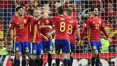 Espa&ntilde;a - Italia, en im&aacute;genes